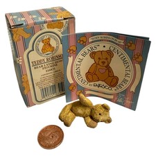 SIX Vintage Enesco Figurines 1994 Centimental Teddy Robinson Miniature Bears MIB picture