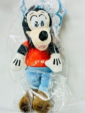 Disney Max Goof Washable Beans Collection plush Doll New/ Japan collectible picture