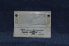 1958 Cone Chevrolet Fullerton Dealer Desk pen & Calendar holder Impala Biscayne picture