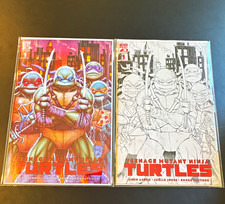 Teenage Mutant Ninja Turtles #1 IDW Comic Books - NM Condition lot of 2 picture