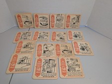VTG 1989 Funny Coasters You Know Your Over 50 When picture