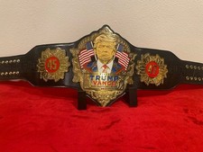Donald Trump 2024 Presidential Campaign Championship Title Belt picture