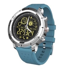 Smart Bluetooth Watch Large Dial Metal Band Wireless Fitness Sports Wristwatch picture