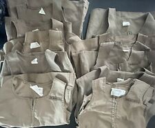 10 Vintage 1973-1984 BROWNIE Girl Scout UNIFORM JUMPERS-ZIPPER FRONT picture
