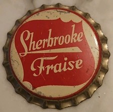Vintage Sherbrooke Fraise Cork Lined Bottle Cap Crown Unused picture