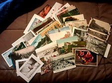 Lot 56 different Vintage/Antique/collectible Postcards POSTED/unposted, US/world picture