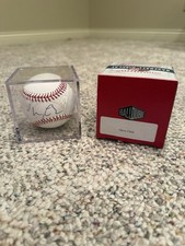 Chevy Chase Autograph Baseball (with display cube) picture