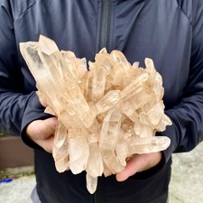 2.06LB A+++ Large Himalayan top quartz clusters/mineral samples - picture