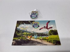 2026 Pokémon GO Tour Kalos Global Pin & Postcard San Diego Event picture