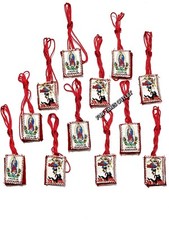 12pc Religious Scapular Escapulario Virgen Guadalupe San Miguel Arcangel Favors picture