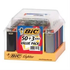 BIC Classic Lighter Assorted Colors - 50-Count picture