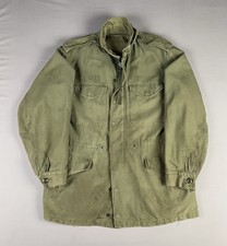 ORIGINAL 60s VINTAGE Vietnam War M65 Field Jacket Size Medium Taxi Driver picture
