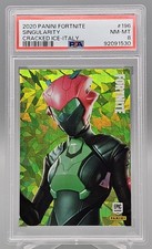 2020 Panini Fortnite Series 2 Singularity #196 Cracked Ice Italy Print PSA 8 NM picture