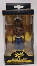 Funko Gold Tupac Premium Vinyl 5 Inch Figure Series One Rapper Vaulted 2021 picture