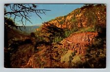 Oak Creek Canyon AZ, The Switchbacks, Arizona Vintage Postcard picture