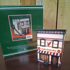 Vintage 1997 Forma Vitrum Stainglass Sam's Grocery Store - Christmas Coca Cola picture