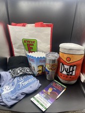 The Simpsons Christmas Holiday Event Swag The Simpsons Hollywood Premiere Rare picture