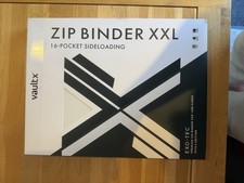 VaultX Exo-Tec Zip Binder SV10.5 Pokemon 16-Pocket XXL Black Bolt & White Flare picture