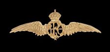 Royal Flying Corps Sweetheart Brooch 9ct Gold Hallmarked picture