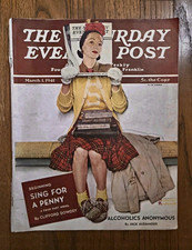 The Saturday Evening Post March 1, 1941 - Alcoholics Anonymous - Jack Alexander picture
