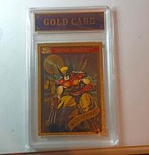 Marvel Super Heroes Wolverine RH 24K Gold Insert picture