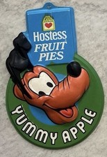 Vintage Disney Hostess Fruit Pies Pluto Yummy Apple Grocery Store Promo Display picture