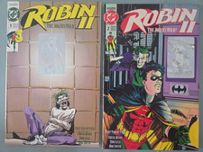 ROBIN II THE JOKER'S WILD #1-4 (1991) DC COMICS FULL COMPLETE SERIES HOLOGRAMS picture