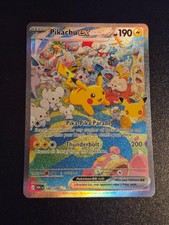 Pikachu ex 149/128 Holo ME: 30th Celebration Pokemon NM picture