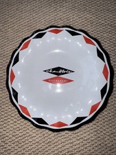 Vintage Chandler's Restaurant, New York City Ribbon Wavy Edge 5.75” Glass Dish picture