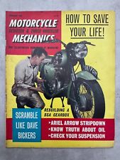 Motorcycle Mechanics Magazine - February 1963 - Arrow, A50, Greeves 24TE Trials picture