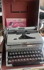ROYAL Quiet Deluxe Gray Typewriter As Is picture