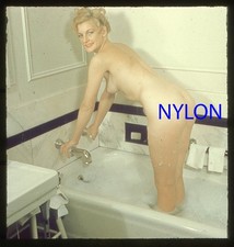 RARE VINTAGE 1950s 3-D STEREO COLOR SLIDE OF A KARIN LANE picture