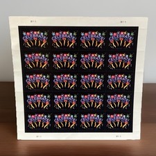 2011 USPS SHEET OF 20 FIRST CLASS LETTER STAMPS CELEBRATE 78¢ picture