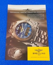 2000 Breitling Emergency Watch 121.5 MHz Distress Beacon Antenna Pilot Print Ad picture