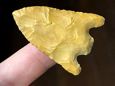 EXCEPTIONAL ALABAMA EVA POINT ARROWHEAD AUTHENTIC INDIAN ARTIFACT GA picture