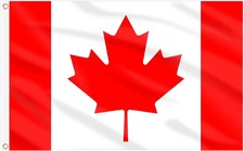 Canada Flag 3 x 5 Ft, Large Canadian Flags for Outside - Double Side with Brass picture