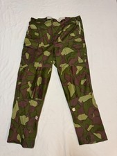 Vintage 1962 Special Finnish Army M62 Reversible Camo Trousers Size 56 Finland picture