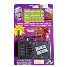 Vintage 1999 Mimic Machine Halloween Motion Activated Sound Prop NOS picture