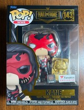 Funko POP WWE Kane (Hall of Fame) #143 Fanatics Exclusive w/ HOF Bust (Vaulted) picture