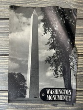 Vintage Washington Monument Pamphlet Brochure Reprint 1951 V picture