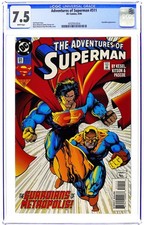 Adventures of Superman #511 - 1994 - CGC 7.5 - Barry Kitson & Ray McCarthy picture
