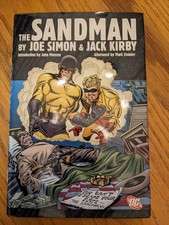 The Sandman by Joe Simon & Jack Kirby Hardcover Graphic Novel DC Kirby Cover picture