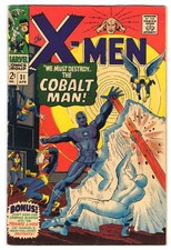 X-Men 31 1967 Marvel Comics VG 4.0 1st App Cobalt Man Beast Marvel Girl Cyclops picture