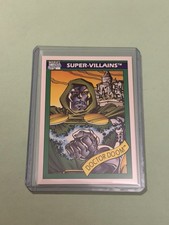 Dr. Doom 1990 Impel Marvel Comics Universe Series 1 Super Villains #60 picture