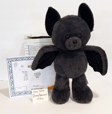 2025 Build-A-Bear Workshop Halloween Vampire BLACK BAT Posable Stuffed Plush NEW picture