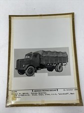 1956 Photo Army Cargo Truck 