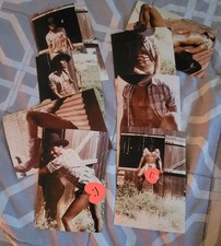 8 Original / Vintage RARE SIERRA DOMINO Studio Photo LOT Male Figure Study HUNK picture