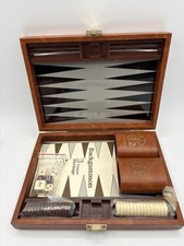 Rare Pharmaceutical Drug Rep Promotional Backgammon Set - Late 1970's (NEW) picture