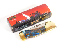 Frost Cutlery Steel Warrior Pocket Knife Choctaw Folding Knife picture