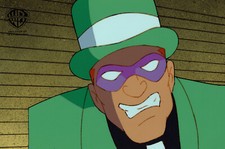 Batman Animated Series-Original Production Cel/Drawing-Riddler-If Your So Smart picture